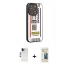 MARSİLYAN™- iPhone 12 Pro Max Kılıf Odak Klasik Serisi - Siyah 6D Mat Seramik Hayalet Nano Ekran Koruyucu + Shine Kamera Lens - LT