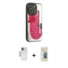 MARSİLYAN™- iPhone 12 Pro Max Kılıf Odak Klasik Serisi - Siyah 6D Mat Seramik Hayalet Nano Ekran Koruyucu + Shine Kamera Lens - LT