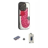 MARSİLYAN™- iPhone 12 Pro Max Kılıf Odak Klasik Serisi - Siyah Bilvis Hayalet Cam Ekran Koruyucu + Renkli Kamera Lens Koruma Cam - TU