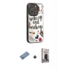 MARSİLYAN™- iPhone 12 Pro Max Kılıf Odak Klasik Serisi - Siyah Bilvis Hayalet Cam Ekran Koruyucu + Shine Kamera Lens Koruma Cam - GS