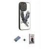MARSİLYAN™- iPhone 12 Pro Max Kılıf Odak Klasik Serisi - Siyah Bilvis Hayalet Cam Ekran Koruyucu + Siyah Shine Kamera Lens Koruma Cam