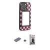 MARSİLYAN™- iPhone 12 Pro Max Kılıf Odak Klasik Serisi - Siyah Bilvis Hayalet Cam Ekran Koruyucu + Turuncu Renkli Kamera Lens Koruma Cam