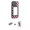 MARSİLYAN™- iPhone 12 Pro Max Kılıf Odak Klasik Serisi - Siyah Joko 5D Cam + Renkli Kamera Lens Koruma Cam - PE