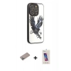 MARSİLYAN™- iPhone 12 Pro Max Kılıf Odak Klasik Serisi - Siyah Joko 5D Cam + Shine Kamera Lens Koruma Cam - SABE