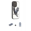 MARSİLYAN™- iPhone 12 Pro Max Kılıf Odak Klasik Serisi - Siyah Joko Magic 5D Cam + Renkli Kamera Lens Koruma Cam - YL