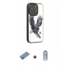 MARSİLYAN™- iPhone 12 Pro Max Kılıf Odak Klasik Serisi - Siyah Joko Magic 5D Cam + Shine Kamera Lens Koruma Cam - PE