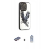 MARSİLYAN™- iPhone 12 Pro Max Kılıf Odak Klasik Serisi - Siyah Joko Magic 5D Cam + Renkli Kamera Lens Koruma Cam - TU