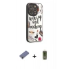 MARSİLYAN™- iPhone 12 Pro Max Kılıf Odak Klasik Serisi - Siyah Joko Magic 5D Hayalet Cam + Metal Kamera Lens Koruma Cam - GD