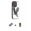 MARSİLYAN™- iPhone 12 Pro Max Kılıf Odak Klasik Serisi - Siyah Joko Magic 5D Hayalet Cam + Metal Kamera Lens Koruma Cam - KI