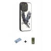 MARSİLYAN™- iPhone 12 Pro Max Kılıf Odak Klasik Serisi - Siyah Joko Magic 5D Hayalet Cam + Shine Kamera Lens Koruma Cam - MI