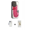 MARSİLYAN™- iPhone 12 Pro Max Kılıf Odak Klasik Serisi - Siyah Mat Seramik Nano Ekran Koruyucu + Shine Kamera Lens - LT