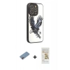 MARSİLYAN™- iPhone 12 Pro Max Kılıf Odak Klasik Serisi - Siyah Mat Seramik Nano Ekran Koruyucu + Shine Kamera Lens Koruma Cam - PE