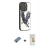 MARSİLYAN™- iPhone 12 Pro Max Kılıf Odak Klasik Serisi - Siyah Mat Seramik Nano Ekran Koruyucu + Shine Kamera Lens Koruma Cam - SH