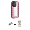 MARSİLYAN™- iPhone 12 Pro Max Kılıf Odak Klasik Serisi - Siyah Mat Seramik Nano Ekran Koruyucu + Shine Kamera Lens Koruma Cam - SABE