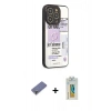 MARSİLYAN™- iPhone 12 Pro Max Kılıf Odak Klasik Serisi - Siyah Polymer Nano Ekran Koruyucu + Metal Kamera Lens Koruma Cam - GD
