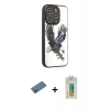 MARSİLYAN™- iPhone 12 Pro Max Kılıf Odak Klasik Serisi - Siyah Polymer Nano Ekran Koruyucu + Shine Kamera Lens Koruma Cam - GD
