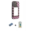 MARSİLYAN™- iPhone 12 Pro Max Kılıf Odak Klasik Serisi - Siyah Polymer Nano Ekran Koruyucu + Shine Kamera Lens Koruma Cam - GD