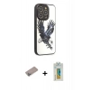 MARSİLYAN™- iPhone 12 Pro Max Kılıf Odak Klasik Serisi - Siyah Polymer Nano Ekran Koruyucu + Shine Kamera Lens Koruma Cam - SABE