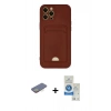 MARSİLYAN™- iPhone 12 Pro Max Kılıf Vadi Çizgi Prime - Şeffaf Royal Nano Ekran Koruyucu + Renkli Kamera Lens Koruma Cam - SI