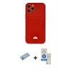 MARSİLYAN™- iPhone 12 Pro Max Kılıf Vadi Çizgi Prime - Şeffaf Royal Nano Ekran Koruyucu + Shine Kamera Lens Koruma Cam - MI