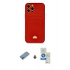 MARSİLYAN™- iPhone 12 Pro Max Kılıf Vadi Çizgi Prime - Şeffaf Royal Nano Ekran Koruyucu + Shine Kamera Lens Koruma Cam - GI