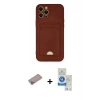 MARSİLYAN™- iPhone 12 Pro Max Kılıf Vadi Çizgi Prime - Şeffaf Royal Nano Ekran Koruyucu + Shine Kamera Lens Koruma Cam - SABE