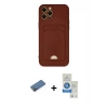 MARSİLYAN™- iPhone 12 Pro Max Kılıf Vadi Çizgi Prime - Şeffaf Royal Nano Ekran Koruyucu + Shine Kamera Lens Koruma Cam - GD