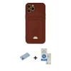 MARSİLYAN™- iPhone 12 Pro Max Kılıf Vadi Çizgi Prime - Şeffaf Royal Nano Ekran Koruyucu + Shine Kamera Lens Koruma Cam - MI