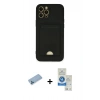 MARSİLYAN™- iPhone 12 Pro Max Kılıf Vadi Çizgi Prime - Şeffaf Royal Nano Ekran Koruyucu + Shine Kamera Lens Koruma Cam - MI