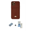 MARSİLYAN™- iPhone 12 Pro Max Kılıf Vadi Çizgi Prime - Şeffaf Royal Nano Ekran Koruyucu + Shine Kamera Lens Koruma Cam - GI