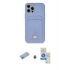 MARSİLYAN™- iPhone 12 Pro Max Kılıf Vadi Çizgi Prime - Şeffaf Royal Nano Ekran Koruyucu + Shine Kamera Lens Koruma Cam - MI
