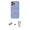 MARSİLYAN™- iPhone 12 Pro Max Kılıf Vadi Çizgi Prime - Şeffaf Uv Polymer Nano Ekran Koruyucu + Shine Kamera Lens Koruma Cam - SABE