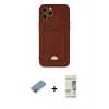 MARSİLYAN™- iPhone 12 Pro Max Kılıf Vadi Çizgi Prime - Siyah 20D Premium Cam Ekran Koruyucu + Shine Kamera Lens Koruma Cam - GI