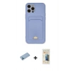 MARSİLYAN™- iPhone 12 Pro Max Kılıf Vadi Çizgi Prime - Siyah 6D Mat Seramik Hayalet Nano Ekran Koruyucu + Shine Kamera Lens Koruma Cam - MI