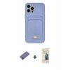MARSİLYAN™- iPhone 12 Pro Max Kılıf Vadi Çizgi Prime - Siyah 6D Mat Seramik Hayalet Nano Ekran Koruyucu + Metal Kamera Lens Koruma Cam - GD