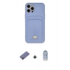 MARSİLYAN™- iPhone 12 Pro Max Kılıf Vadi Çizgi Prime - Siyah Joko Magic 5D Cam + Gold Metal Kamera Lens Koruma Cam
