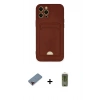 MARSİLYAN™- iPhone 12 Pro Max Kılıf Vadi Çizgi Prime - Siyah Joko Magic 5D Hayalet Cam + Metal Kamera Lens Koruma Cam - KI