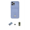 MARSİLYAN™- iPhone 12 Pro Max Kılıf Vadi Çizgi Prime - Siyah Joko Magic 5D Hayalet Cam + Shine Kamera Lens Koruma Cam - PE