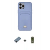 MARSİLYAN™- iPhone 12 Pro Max Kılıf Vadi Çizgi Prime - Siyah Joko Magic 5D Hayalet Cam + Shine Kamera Lens Koruma Cam - SH
