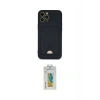 MARSİLYAN™- iPhone 12 Pro Max Kılıf Vadi Çizgi Prime - Siyah Polymer Nano Ekran Koruyucu