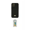 MARSİLYAN™- iPhone 12 Pro Max Kılıf Vadi Çizgi Prime - Siyah Polymer Nano Ekran Koruyucu