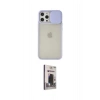 MARSİLYAN™- iPhone 12 Pro Max Kılıf Vadi Çizgi - Siyah Bilvis Hayalet Cam Ekran Koruyucu