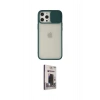 MARSİLYAN™- iPhone 12 Pro Max Kılıf Vadi Çizgi - Siyah Bilvis Hayalet Cam Ekran Koruyucu
