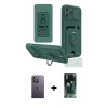 MARSİLYAN™- iPhone 12 Pro Max Kılıf Vadi Form Prime - Şeffaf 360 Full Body Arka Koruyucu + Neon Fosforlu Kamera Lens - BZ