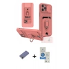MARSİLYAN™- iPhone 12 Pro Max Kılıf Vadi Form Prime - Şeffaf Royal Nano Ekran Koruyucu + Metal Kamera Lens Koruma Cam - GD