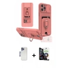 MARSİLYAN™- iPhone 12 Pro Max Kılıf Vadi Form Prime - Şeffaf Temperli Cam Ekran Koruyucu + Shine Kamera Lens - LT