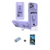 MARSİLYAN™- iPhone 12 Pro Max Kılıf Vadi Form Prime - Siyah 34D Izgaralı Cam + Shine Kamera Lens Koruma Cam - MI