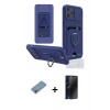 MARSİLYAN™- iPhone 12 Pro Max Kılıf Vadi Form Prime - Siyah 3D Antistatik Hayalet Cam Ekran Koruyucu + Shine Kamera Lens Koruma Cam - GI