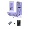MARSİLYAN™- iPhone 12 Pro Max Kılıf Vadi Form Prime - Siyah 3D Antistatik Hayalet Cam Ekran Koruyucu + Shine Kamera Lens Koruma Cam - SH