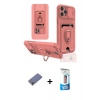 MARSİLYAN™- iPhone 12 Pro Max Kılıf Vadi Form Prime - Siyah 5D Eko Cam Ekran Koruyucu + Metal Kamera Lens Koruma Cam - GD